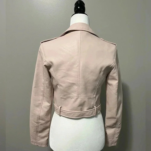 Forever 21 Moto Crop Faux Leather Jacket - Picture 12 of 14